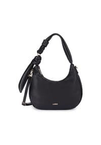 L.CREDI SAVERA - Schultertasche, Kunstleder, Reißverschluss, für Damen - CHOCOLATE