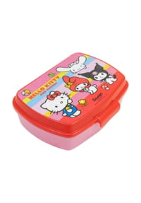 COFI - Hello Kitty Kinder Brotdose – Lunchbox Pausenbox Schulbrotbox - Pink 5,6x14x17cm
