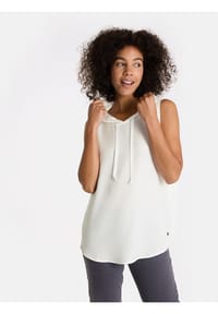LIEBLINGSSTÜCK - Hoodie, ärmellos, für Damen - 110 OFFWHITE