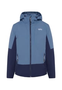 GLOBETROTTER - Übergangsjacke Outdoor Pablo, Kapuze, für Herren - BLUE/PEACOAT