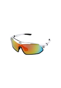 YEAZ - Sport-Sonnenbrille weiß/schwarz/rot SUNRAY - weiß