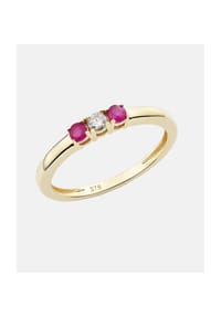 Diamant L'eternel - Ring, mit Diamant, 375 Gelbgold - gold
