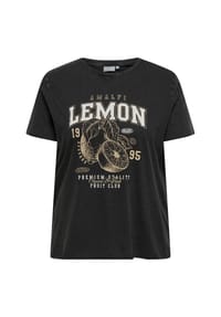 ONLY CARMAKOMA - T-Shirt Lucy, Baumwolle, für Damen - 177911013 BLACK