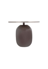Kayoom - Beistelltisch Art Deco 525 - grau - silber - grau - silber