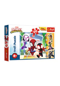Trefl - Puzzle Marvel Spidey, Kinderpuzzle, Spiderman, 60 Teile, 33 x 22 cm - 