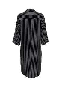 Alba Moda - Kleid mit V-Ausschnitt - marine