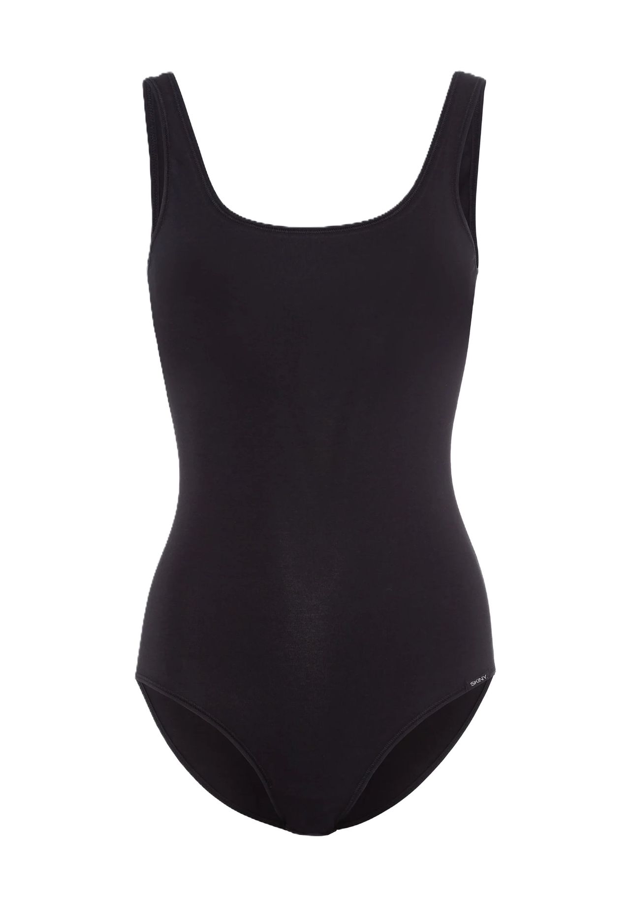Skiny Damen - Body Ärmellos Cotton Bodies Black - Image 4