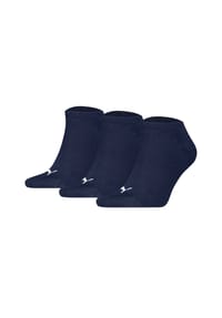 PUMA® - Sneakersocken, 3er-Pack, Logo-Design - 013 OATMEAL