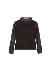 s.Oliver BLACK LABEL - T-Shirt, Stehkragen, für Damen - 49A8 LILAC/PINK