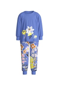 CALIDA - Kinder Bündchen-Pyjama Toddlers Flowers - deep cobalt