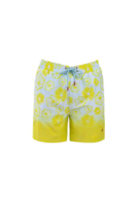 FROZEN CAPE - Badehose RIBEIRA mit integrierten Kompressionsshorts - Blue Lime