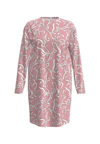 mey - Pretty Bows Sleepshirt, Baumwolle, für Damen - 1114 BRIDAL ROSE