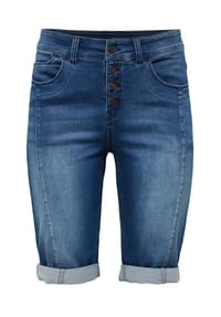 sheego - Bermudas - blue denim