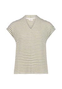 CARTOON - Shirt, V-Ausschnitt, für Damen - 1853 CREAM/KHAKI