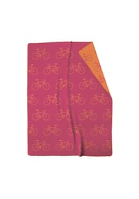 Cawö - Wohndecken VELO EDITION Allover Fahrrad 62990 pink - 23 - rosa