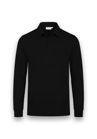 Vercate - Poloshirt, Slim Fit, Langarm, für Herren - Blau