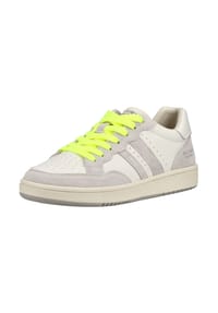 Dockers® by Gerli - Nappaleder Sneaker - Hellgrau/Weiß