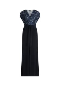 Vera Mont - Jumpsuit mit Bundfalten - Patch Dark Blue/Dark Blue