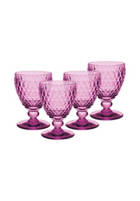 Villeroy & Boch Weißweingläser Boston Coloured 230 ml 4er Set - BOSTON COLOURED - blau