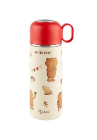 sigikid® - Isolierflasche sigikid & Friends Mister O'Lui, 400 ml , für Kinder MISTER O'LUI - beige/rot