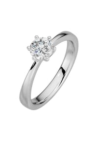 LYOMI - Ring 585/- Gold 1 Diamant Lab Grown 0,75ct. - weiß