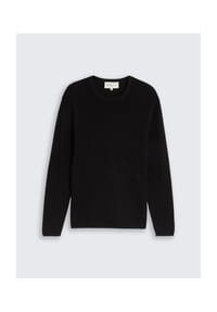 DENIM TOM TAILOR - Pullover, Baumwolle, für Herren - 29999 BLACK