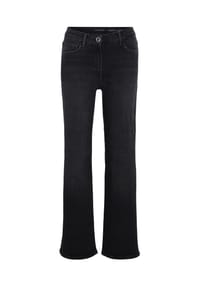 BETTY BARCLAY - Stretch-Hose im Glitzer-Look - Black Denim