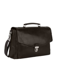 LEONHARD HEYDEN Roma - Roma Aktentasche Leder 40 cm Laptopfach - braun