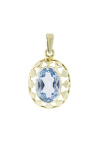 OSTSEE-SCHMUCK® - Anhänger , Mella , Gold 333/000 - gold