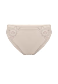 CONTURELLE felina - Provence Midislip, floral, Stickerei, für Damen - 03 WEISS