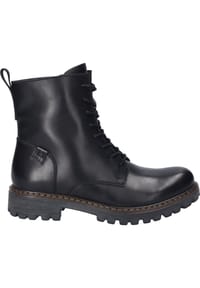Seibel - Schnürstiefeletten "Marta 02", Blockabsatz, Zuglasche, für Damen - 100 SCHWARZ