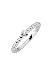 LYOMI - Ring 585/- Gold 1 Diamant Lab Grown 0,04ct. - weiß