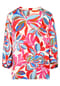 BICALLA Bluse mit Tropical-Print in Pink/Hellblau Bild 2