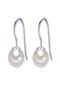 VALERO PEARLS Damen Ohrringe aus 925/- Sterling Silber in Silber mit Süßwasser-Zuchtperle Bild 1