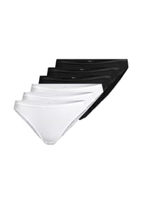 -con-ta- - Bikinislip 6er Pack Modal - Ecru