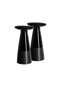 Ritzenhoff & Breker Kerzenhalter Onyx 22,5 cm 2er Set schwarz - ONYX - schwarz