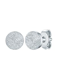 EAST / SIDE - Damen Ohrringe aus Edelstahl in Silber - silber