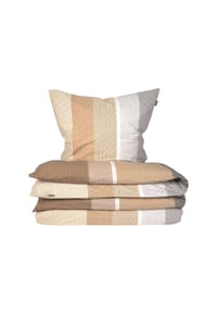 SCHIESSER Bettwäscheset Endy Stripes in glatter Renforcé-Qualität - ENDY STRIPES - Beere
