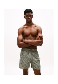 TOMMY HILFIGER - Badeshorts, Kordelzug, für Herren - 0GZ PALM LEAF AEGE