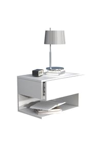 VCM. - Nachtschrank | Wandschublade | Wandboard | Nachttisch | Maße ca. H. 30 x B. 45 x T. 32 cm - Usal XL 45 cm - Anthrazit