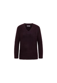 CECIL - Pullover - eggplant red