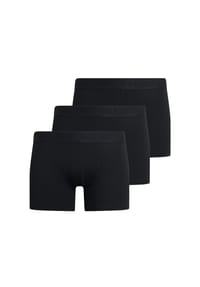 Superdry. - Herren Boxershorts, 3er Pack - Boxer Triple Pack, Logobund, Cotton Stretch - Dunkelblau/Grau
