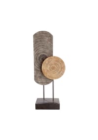 GILDE - Skulptur "Carve" - beige