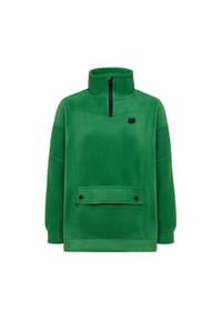 cat e lolette - Grünes Fleece-Sweatshirt - grün