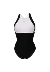arena - Badeanzug, verstellbare Träger, für Damen - 515 BLACK-WHITE