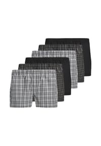 JACK & JONES - Boxershorts 6er Pack Milano - Chambray blue
