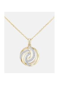 Diamant L'eternel - Kette mit Anhänger, mit Diamant, 375 Gelbgold - gold