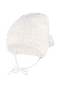 Sterntaler® - Zipfelmütze, Bindeband, für Babys und Kleinkinder - 908 ECRU