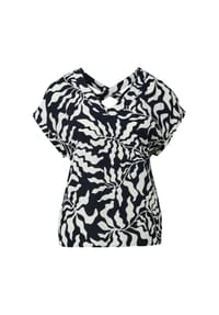 s.Oliver - Shirtbluse, V-Ausschnitt, für Damen - 59A1  BLUE