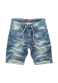 Rock Creek - Shorts Jeansshorts Regular Fit - Dunkelgrau